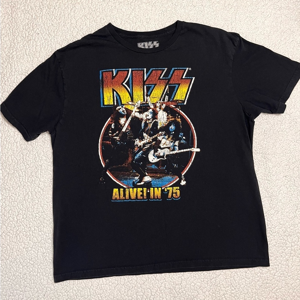 KISS ALIVE! In 75 graphic T-shirt